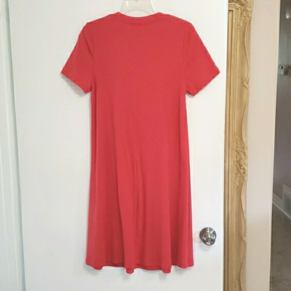 Addition Elle Coral colour Dress 14 NWOT - Picture 4 of 5